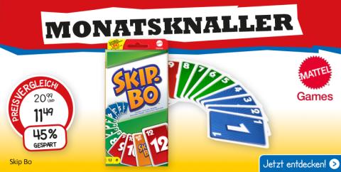 Schweizer Monatsknaller September 2023: MATTEL Games Skip Bo